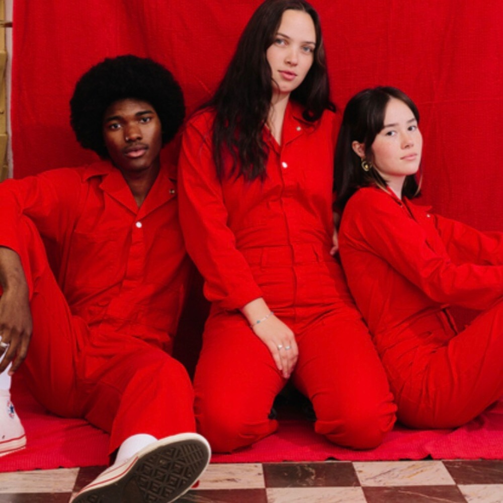 Big Bud Press M Jumpsuit Mustang Red (Sample Sale)